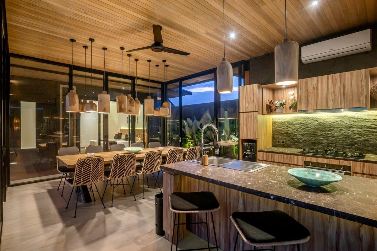 Dinning space and Kitchen