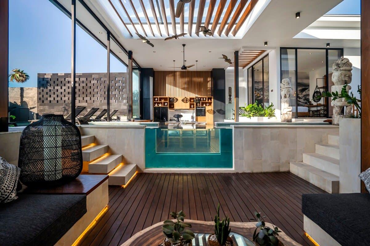 Villa Umalas, Bali - open living area