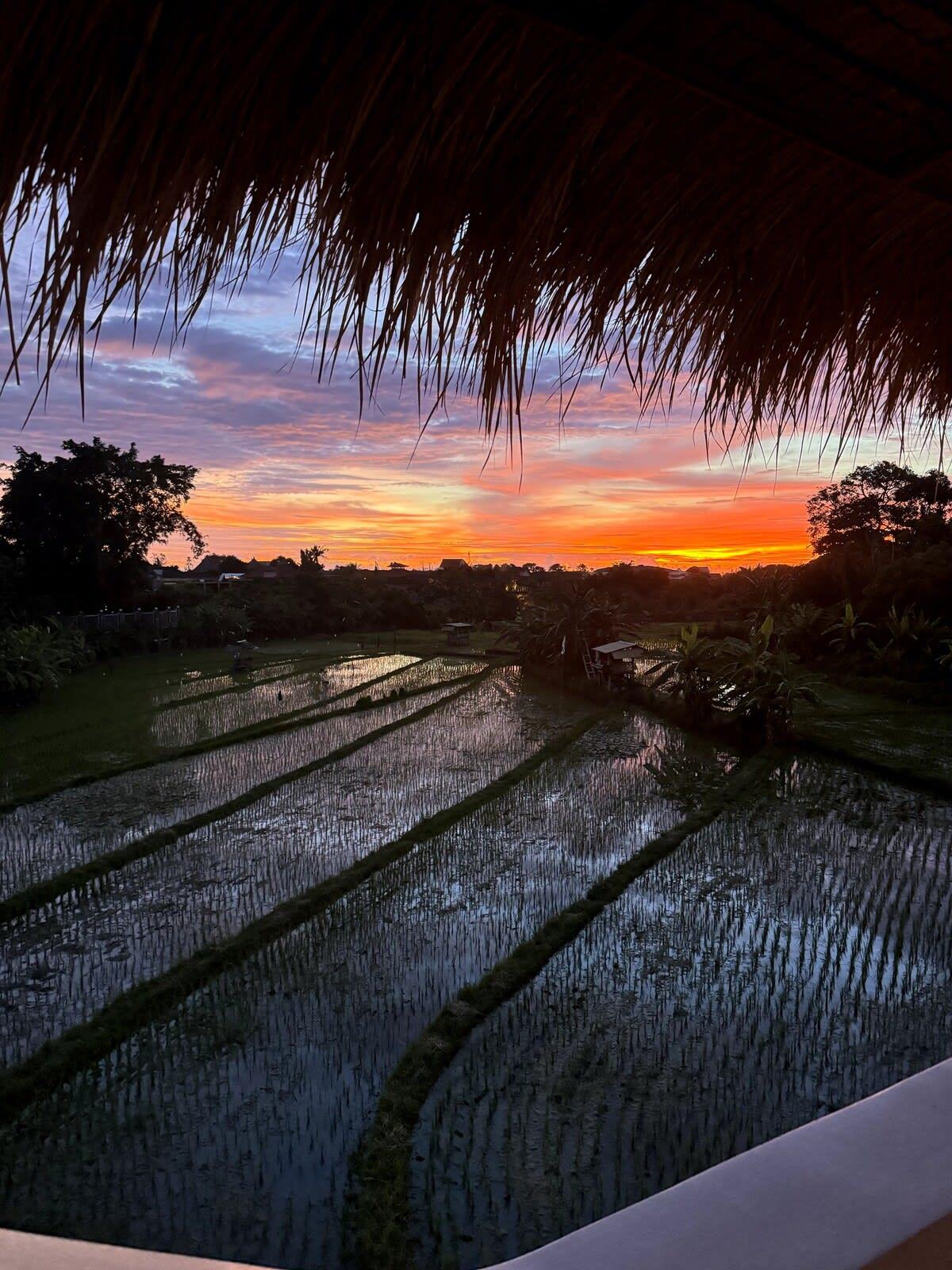 Magnifique coucher de soleil