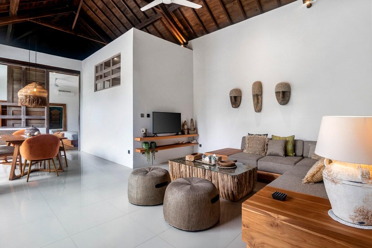 Living Room + Dining Area